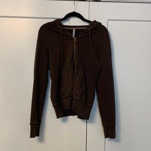 Old Navy Brown Zip Up size S/M